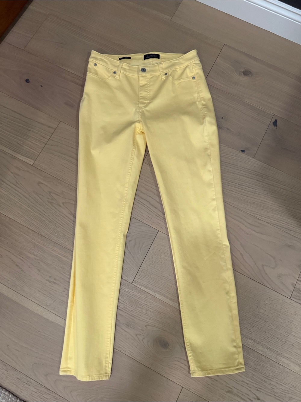 Talbots Lemon Yellow Skinny Jeans